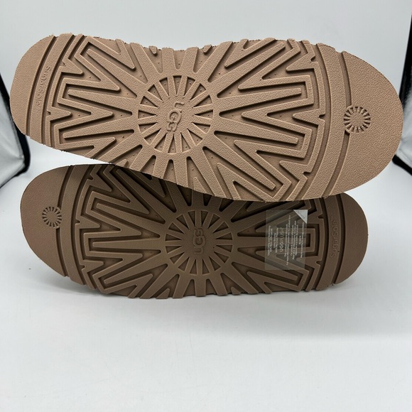 NEW UGG Tazz Platform Slipper Chestnut - Picture 6 of 10